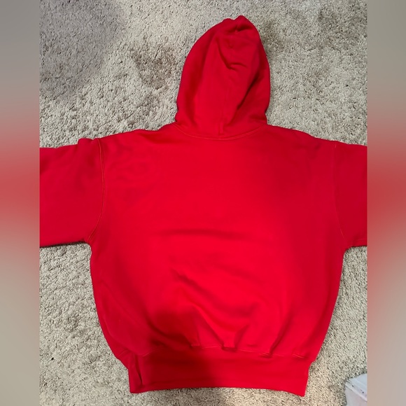 Yeezy YZY x Gap Perfect Hoodie Red Size Small Mens - Picture 4 of 7